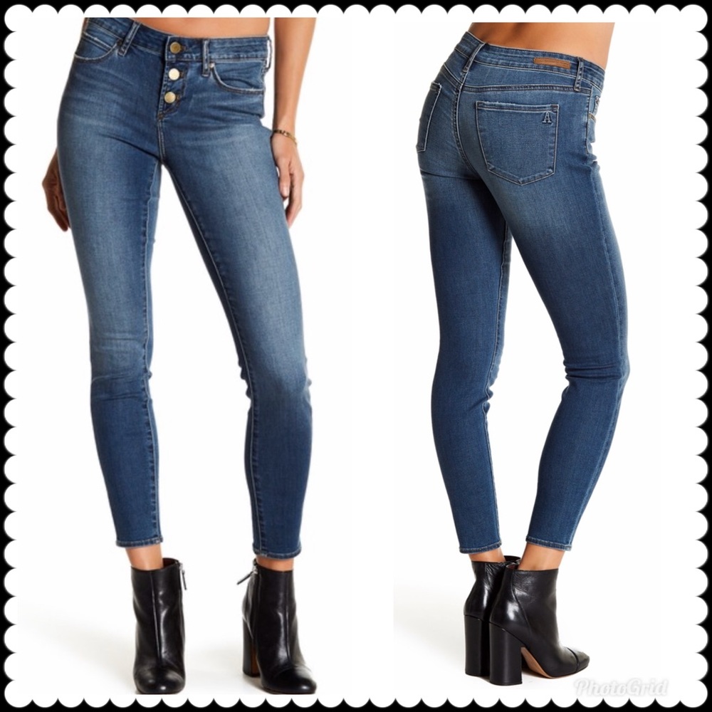ARTICLES OF SOCIETY Skinny Jeans Buttonfly NEW